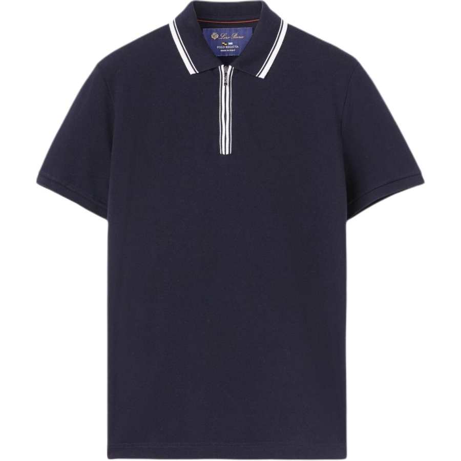 Loro Piana Zip Regatta Polo Shirt
