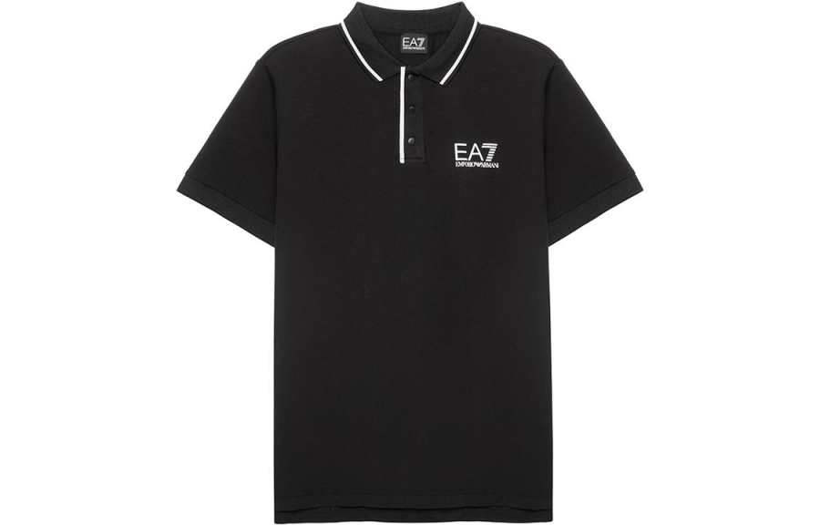 EMPORIO ARMANI EA7 Polo Shirt Men's Black