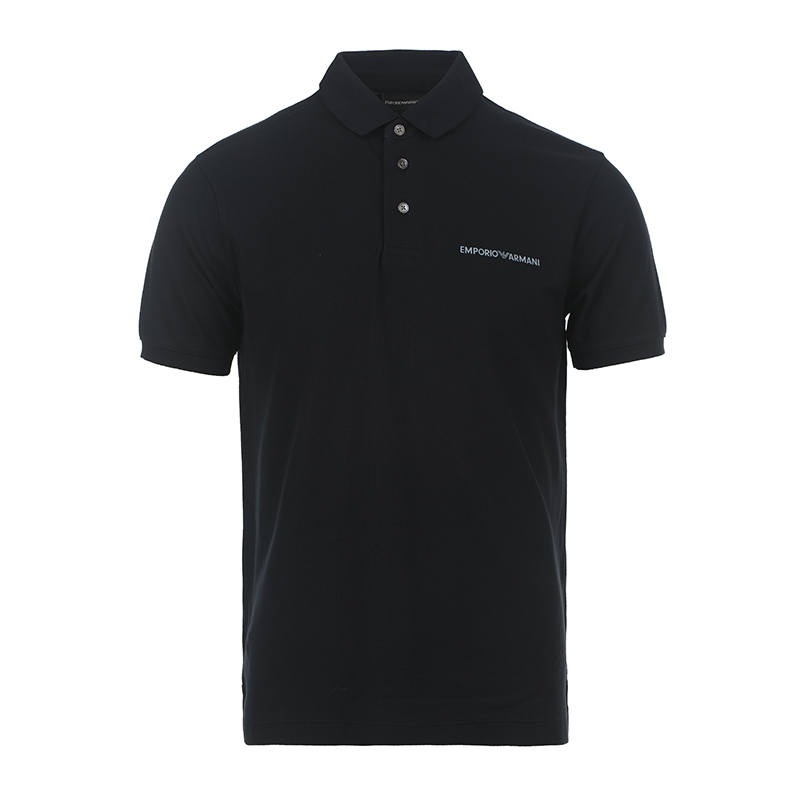 EMPORIO ARMANI SS23 Polo Shirt Men's Dark Blue