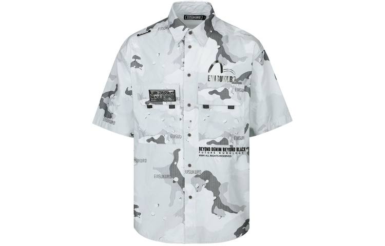 EVISU EVISU Shirts Men's Multicolor Lapel Moderate Shirt