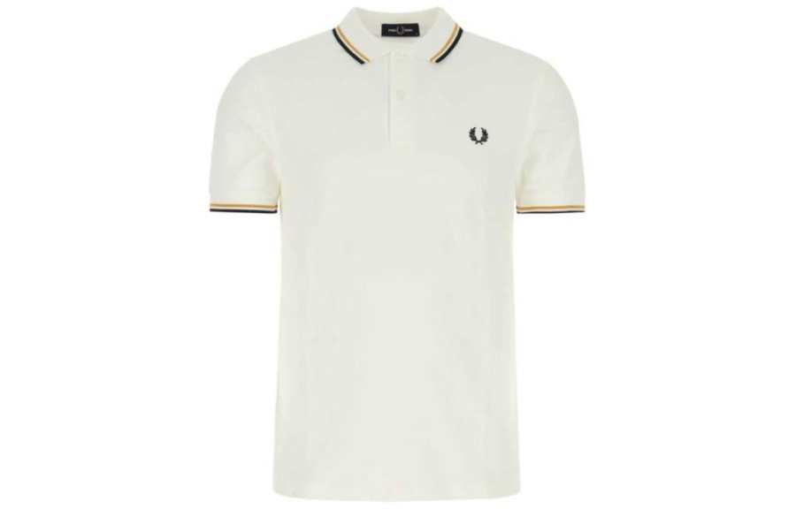 Fred Perry contrast-trim polo shirt