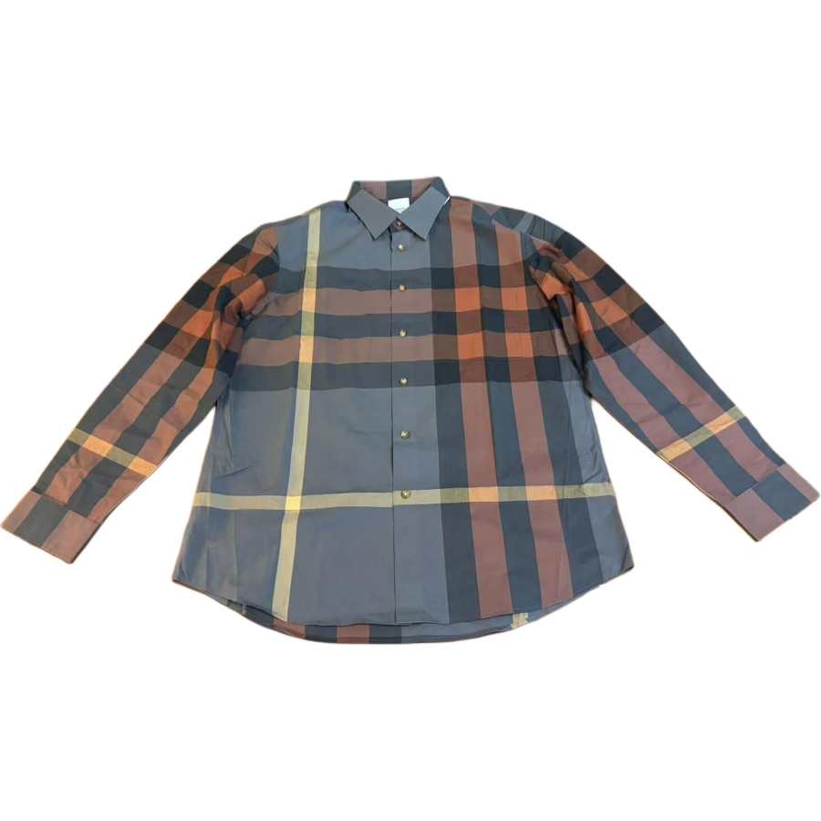 Burberry Shirt Men's Brick Gray
