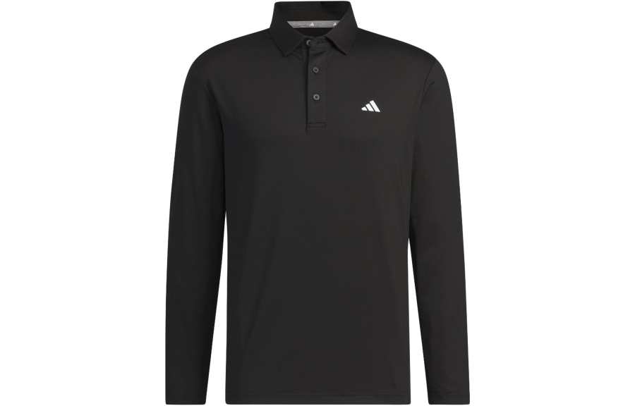 Adidas Adidas AEROREADY Polo Shirts Men's Black Polo Collar Moderate Straight Fit