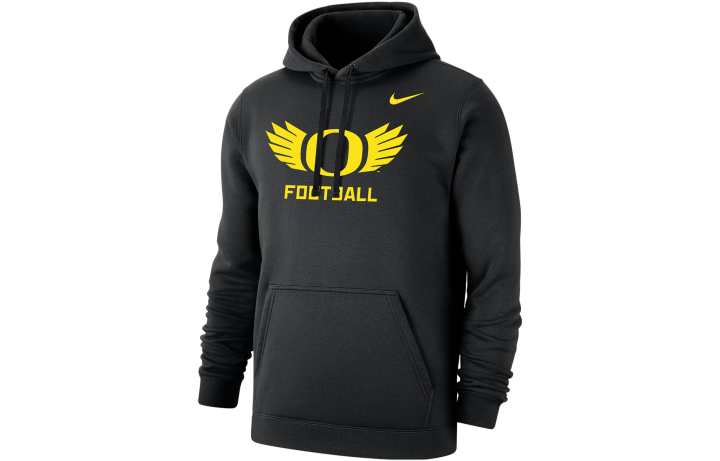 Nike Nike College Sweatshirts Men's Black Hooded Moderate Regular