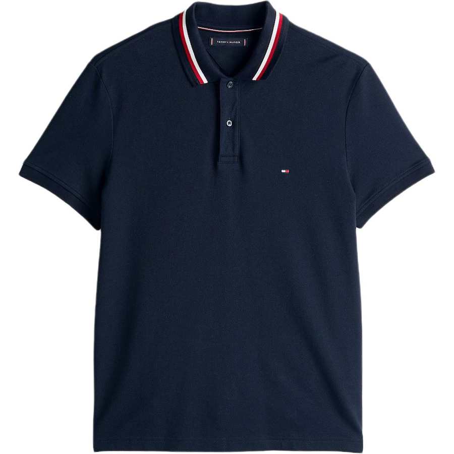 Tommy Hilfiger Polo Shirt Men's Marine Blue
