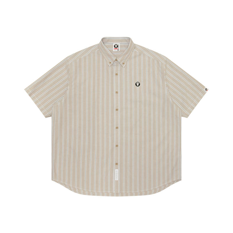 Aape Aape striped cotton shirt