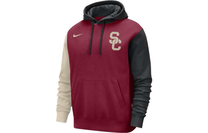 Nike Nike Sweatshirts Men's Dark Red Hooded Moderate Regular