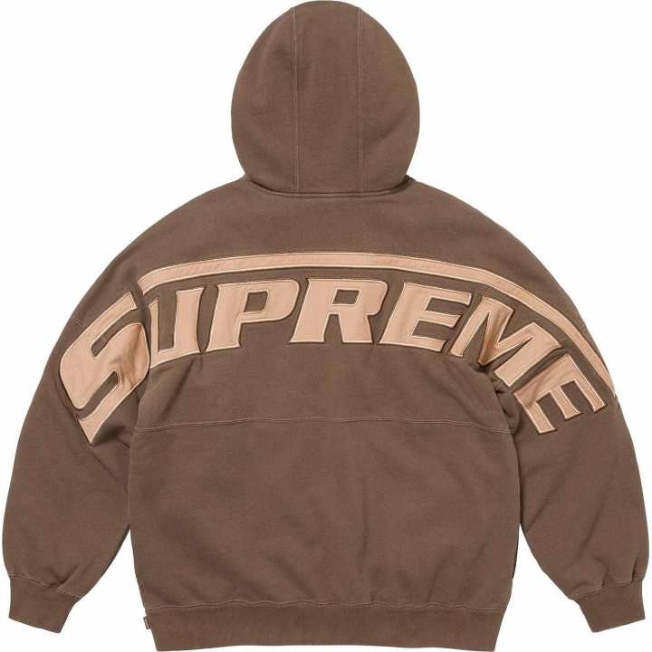 Supreme Supreme Wrapped Half Zip Hooded Sweatshirt