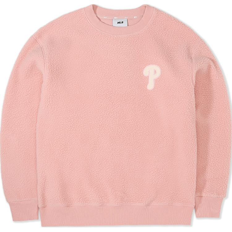 MLB MLB Sweatshirts Unisex Pink Crew Neck Moderate Other