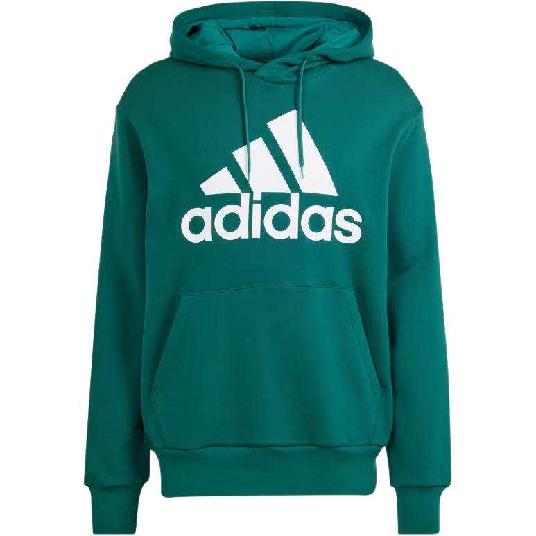Adidas Adidas Essential FRENCH TERRY BIG LOGO HOODIE Sweatshirt Men's Preppy Green