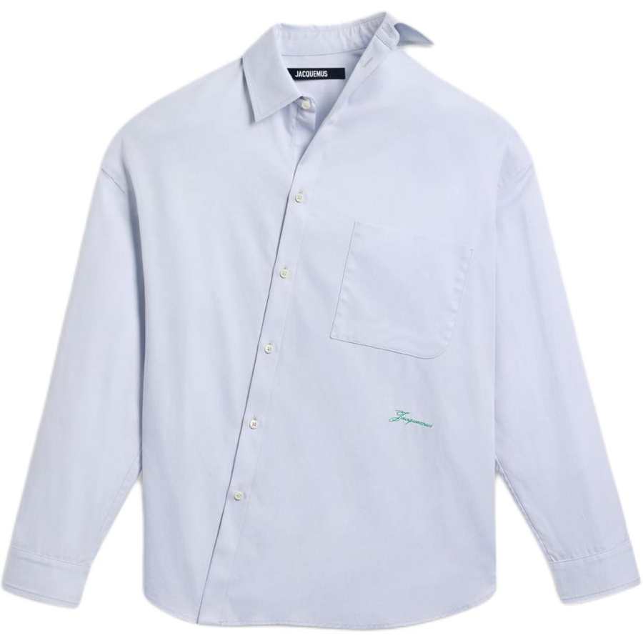 Jacquemus Le Cuadro Logo Embroidered Shirt