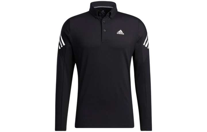 Adidas Adidas Shirts Men's Black Lapel Moderate