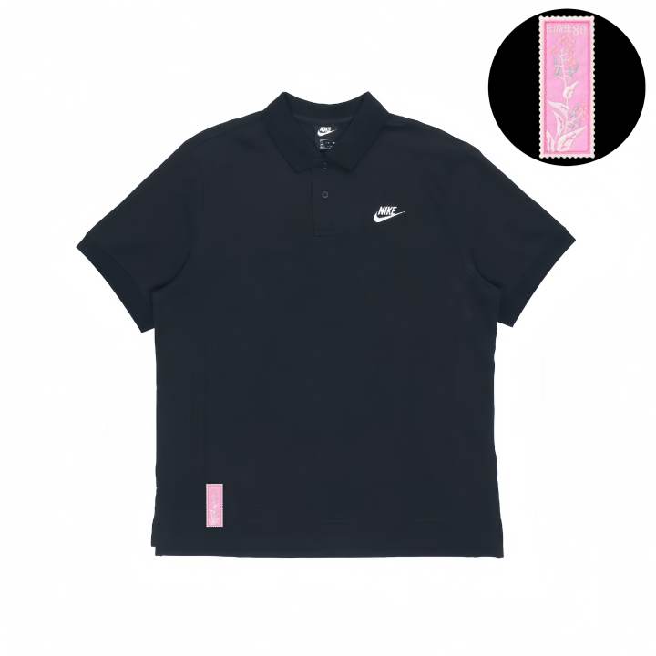 Nike Nike Polo Shirts Unisex Black Polo Collar Moderate