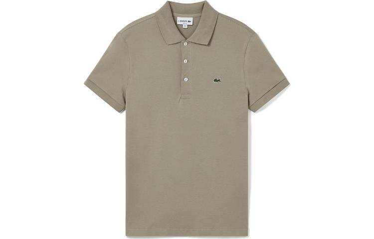LACOSTE Polo Shirts Men's Camel Polo Collar Moderate Other