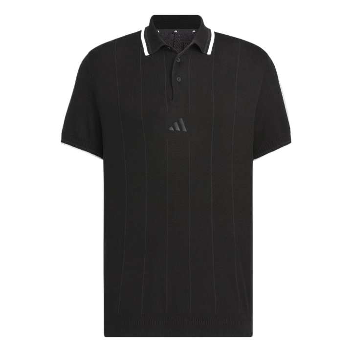 Adidas Adidas KNIT POLO Shirt Men's Black