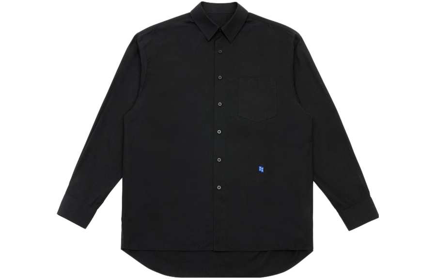 ADER ERROR ADER ERROR Logo appliqué Cotton Shirt