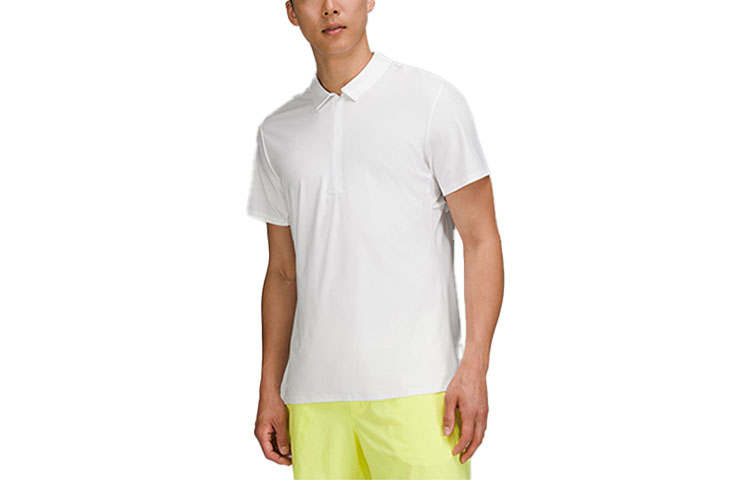 Lululemon Polo Shirts Men's Polo Collar Moderate Straight Fit