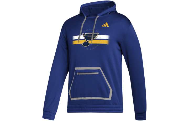Adidas Adidas Sweatshirts Men's Blue Hooded Moderate Regular