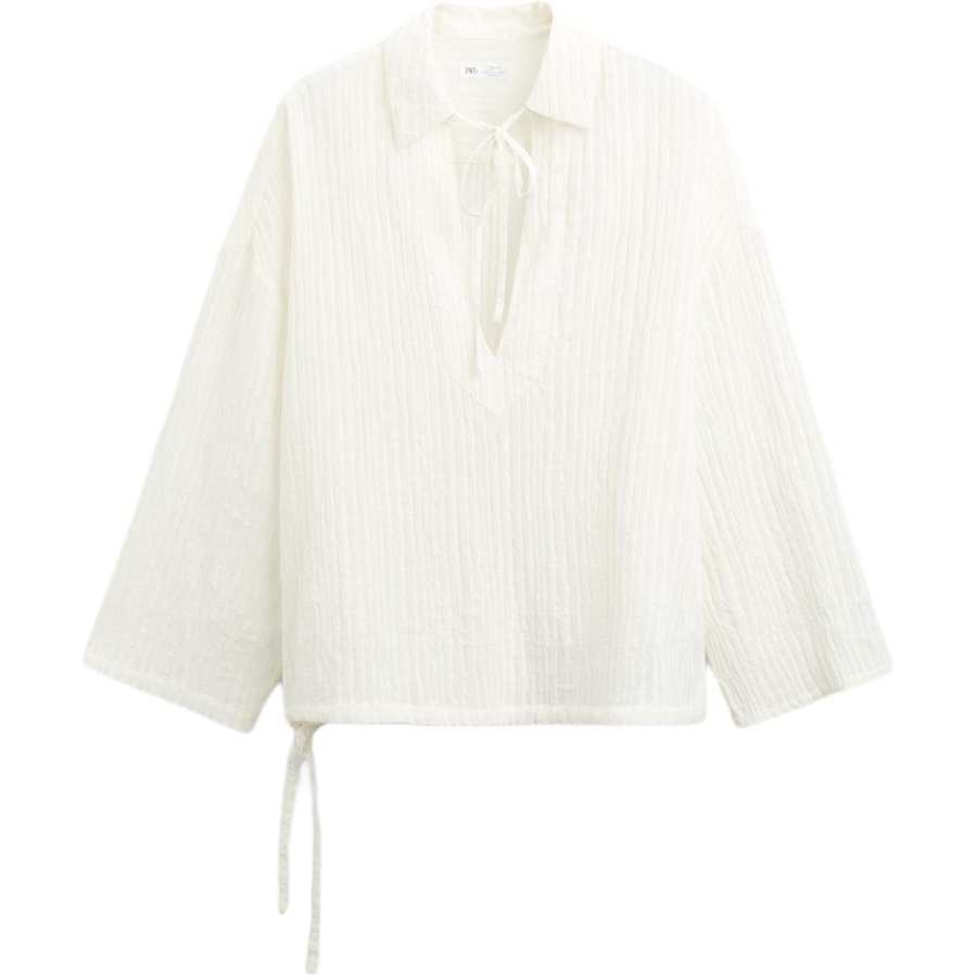 ZARA LIMITED EDITION Shirt Men's Raw White