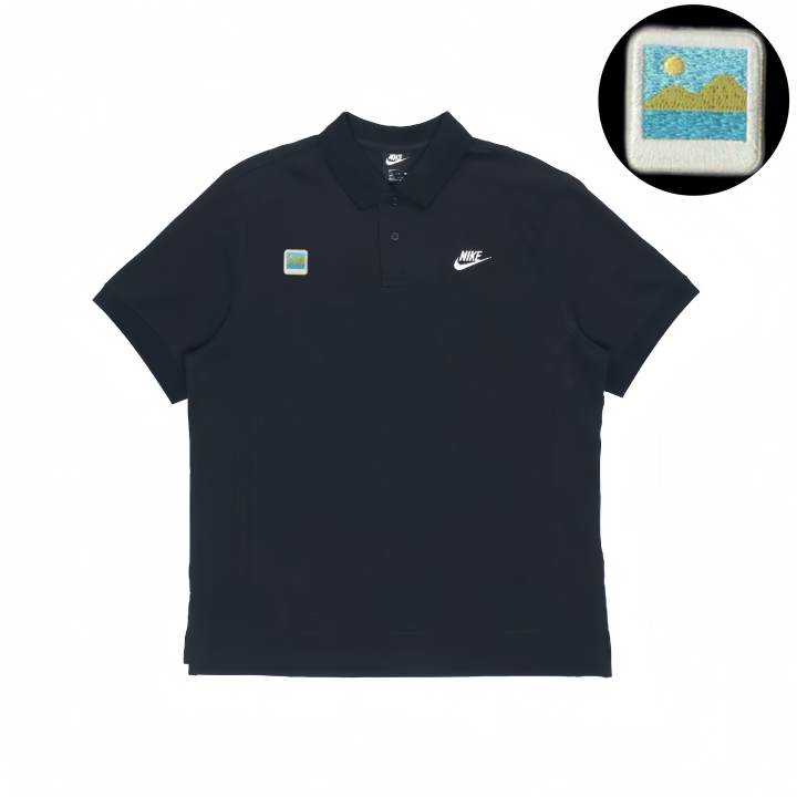 Nike Nike Polo Shirts Unisex Black Polo Collar Moderate