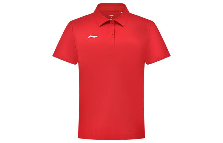 Li-Ning Li Ning Polo Shirts Unisex Red Moderate Other