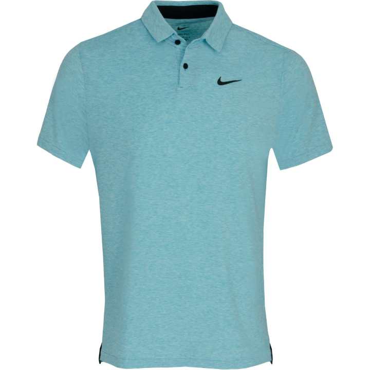 Nike Nike Polo Shirts Men's Lake Blue Polo Collar Moderate Straight Fit