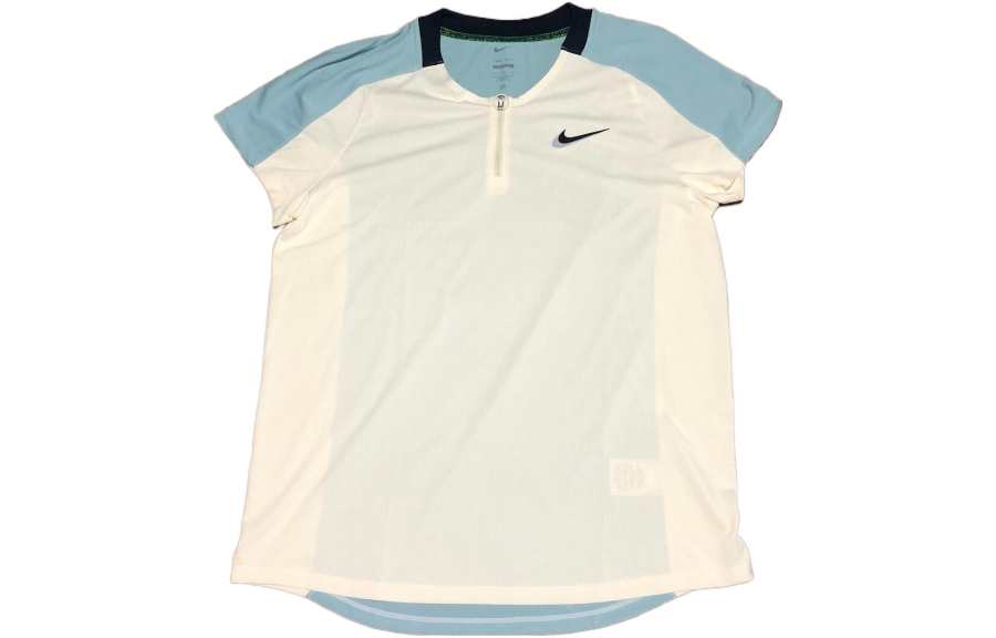 Nike Nike Dri Fit Polo Shirts Men's White Polo Collar Moderate Straight Fit