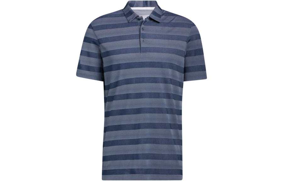 Adidas Adidas Polo Shirts Men's Blue Polo Collar Moderate Straight Fit
