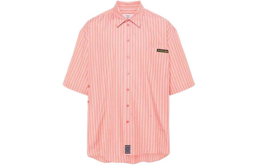 Martine Rose Striped Short-Sleeved Shirt
