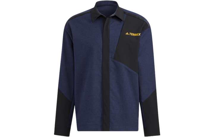 Adidas Adidas Shirts Men's Dark Blue Lapel Moderate Other
