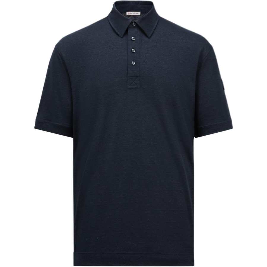 Moncler Polo Shirt Men's Dark Blue