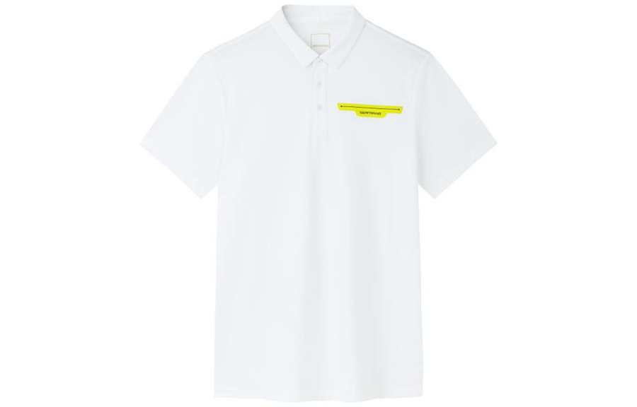 ANTA Polo Shirts Men's Papyrus White Polo Collar Moderate Straight Fit