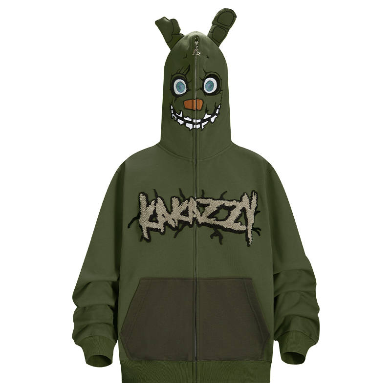 KAKAZZY Sweatshirt Unisex Green