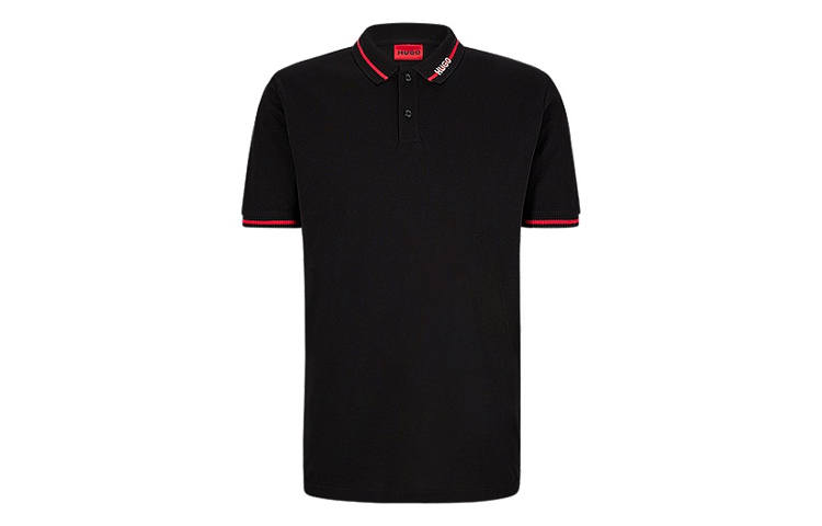 HUGO BOSS FW22 Polo Shirt Men's Black