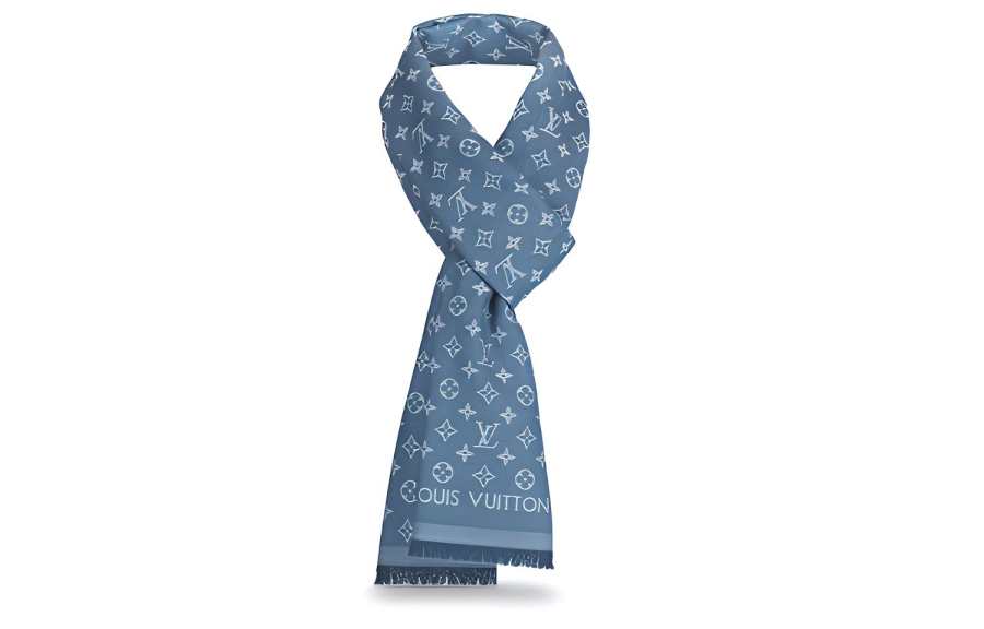 LOUIS VUITTON Lv M71618 Monogram Essential Stole