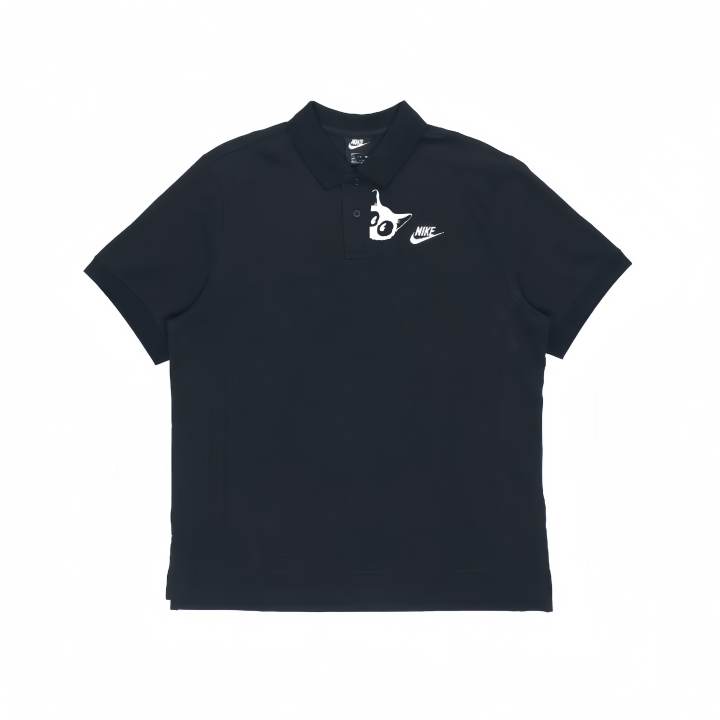 Nike Nike Polo Shirts Unisex Black Polo Collar Moderate
