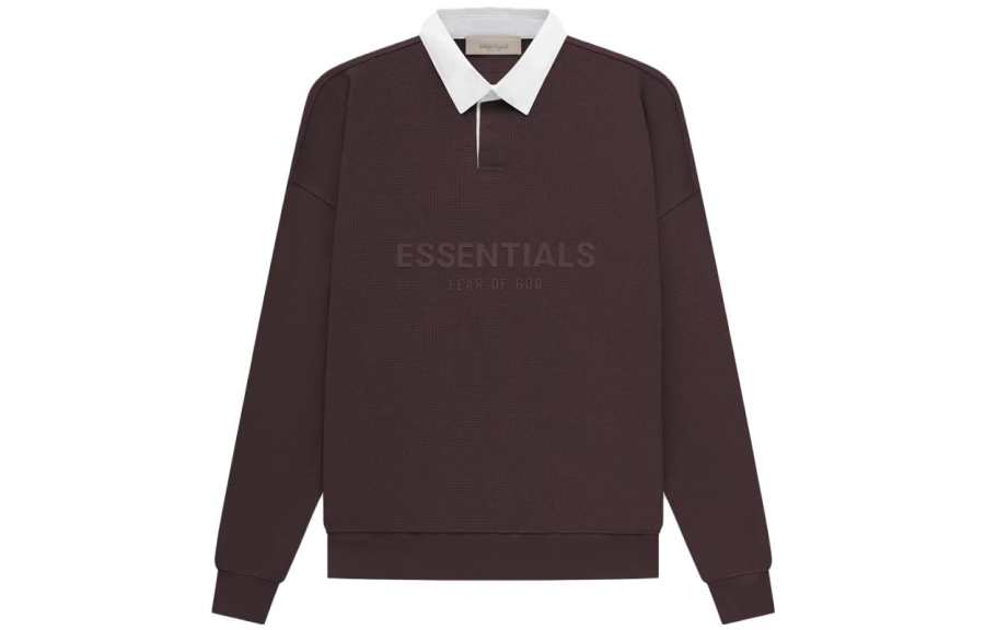 Fear Of God Essentials Waffle Henley Rugby