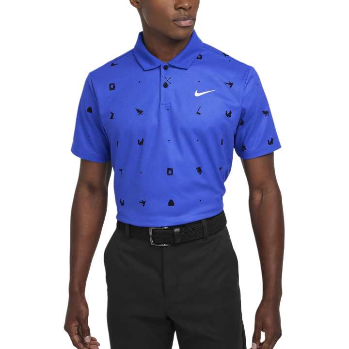 Nike Nike Dri Fit FW24 Tour Polo Shirt Men's Blue