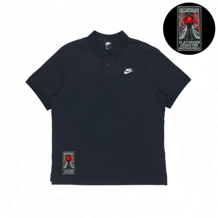 Nike Nike Polo Shirts Unisex Black Polo Collar Moderate