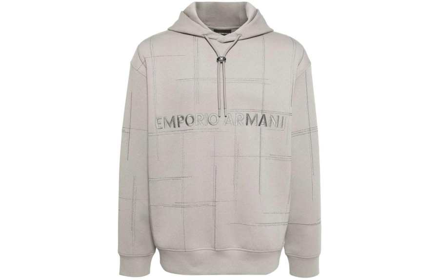 EMPORIO ARMANI SS24 Sweatshirt Men's Gray