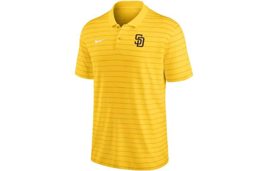 Nike Nike Polo Shirts Men's Yellow Polo Collar Moderate Other