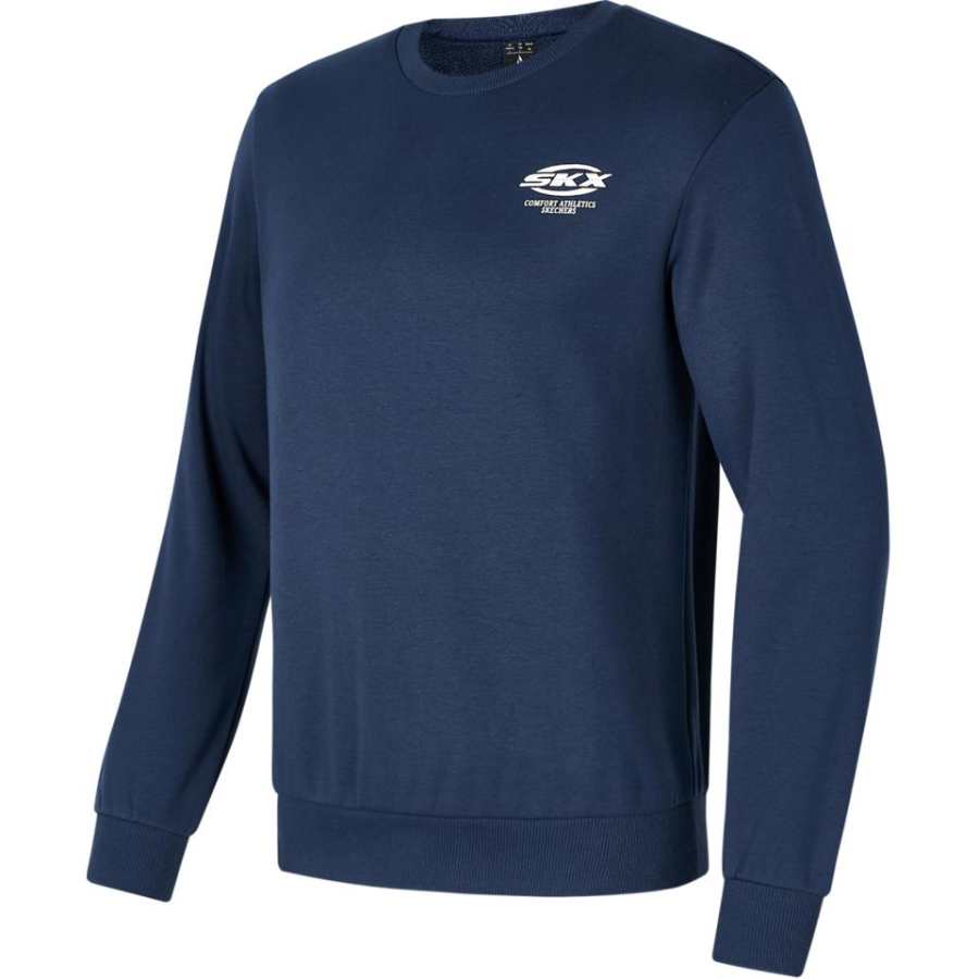 Skechers Sweatshirt Unisex Dark Blue