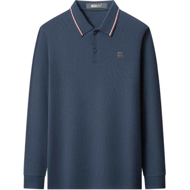 Hodo Polo Shirts Men's Lapel Moderate Straight Fit