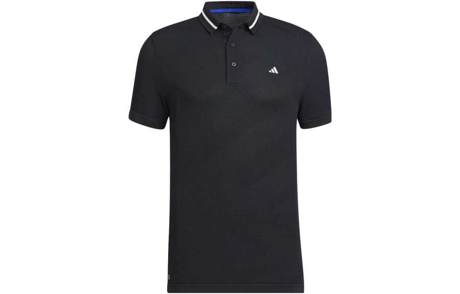 Adidas Adidas Statement Primeknit Polo Shirt Men's Black