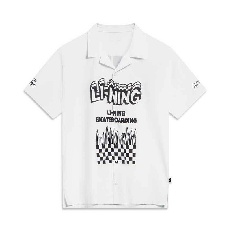Li-Ning Li Ning Skateboard Shirt Men's Standard White