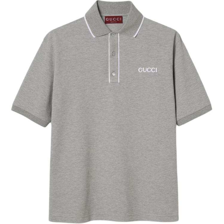 Gucci Cotton piquet polo shirt