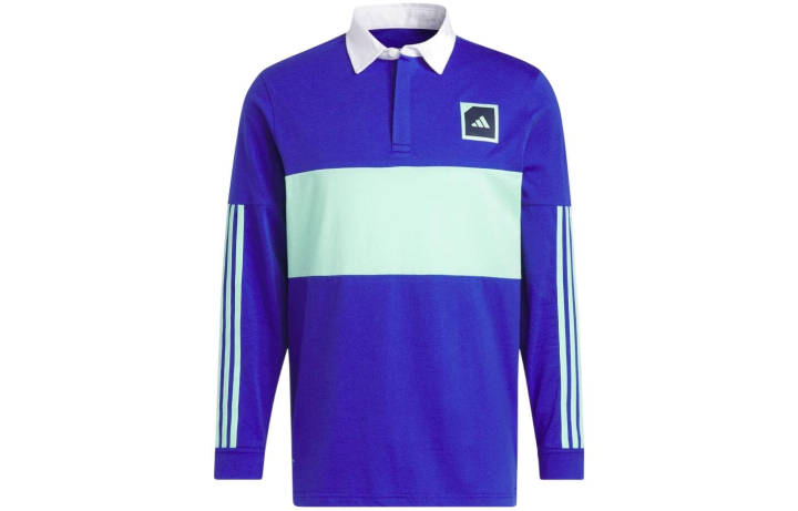 Adidas Adidas Polo Shirt Japan Version Unisex Transparent Blue