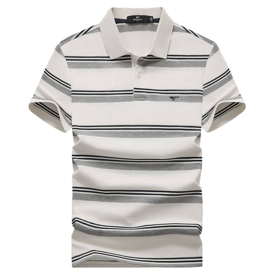 SEPTWOLVES Polo Shirt Unisex Raw White