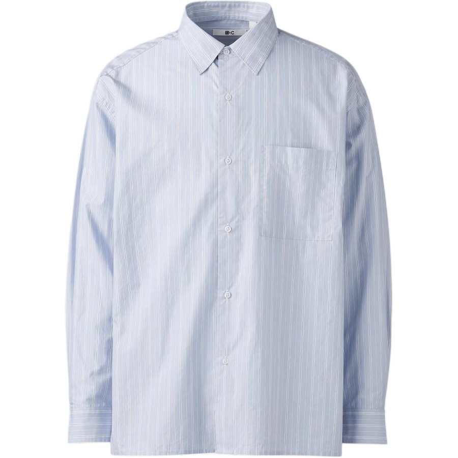 UNIQLO Shirts Unisex Blue Lapel Moderate Other