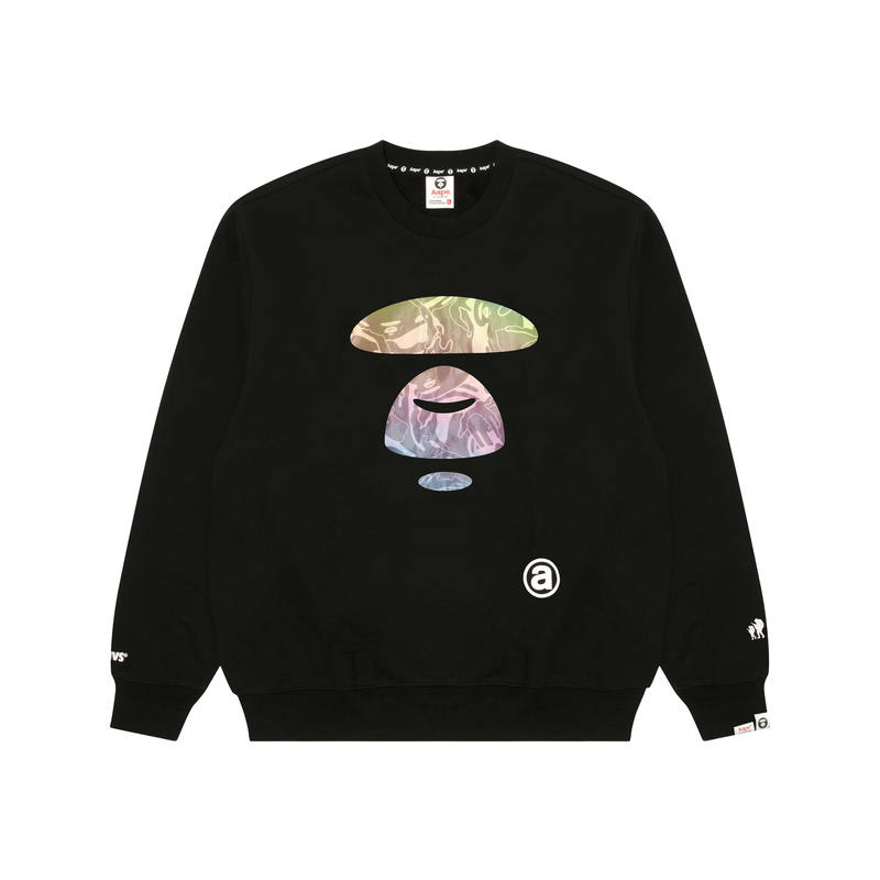 Aape Aape Logo-print Crew-neck Sweatshirt